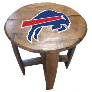 Buffalo Bills Imperial Oak Barrel Table
